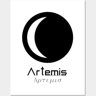 Minimalist Artemis Posters and Art